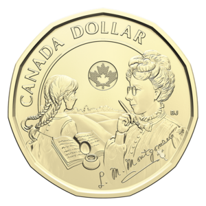 2024 1-dollar - Lucy Maud Montgomery reverse